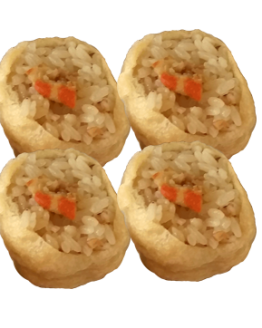 Pineapple Shrimp Golden Tofu Rice Dumplings (4pc.)